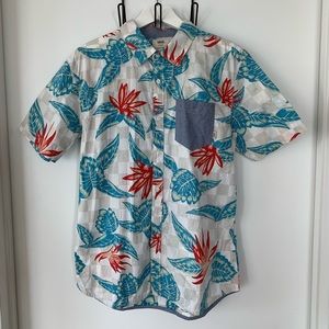 Vans Men’s Medium Short Sleeve Button Up